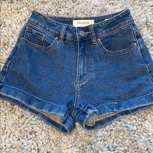 Pacsun Denim Shorts size 0